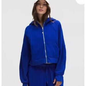 NWT Lululemon Scuba Oversized Full-Zip Hoodie Riverside Size XS/S